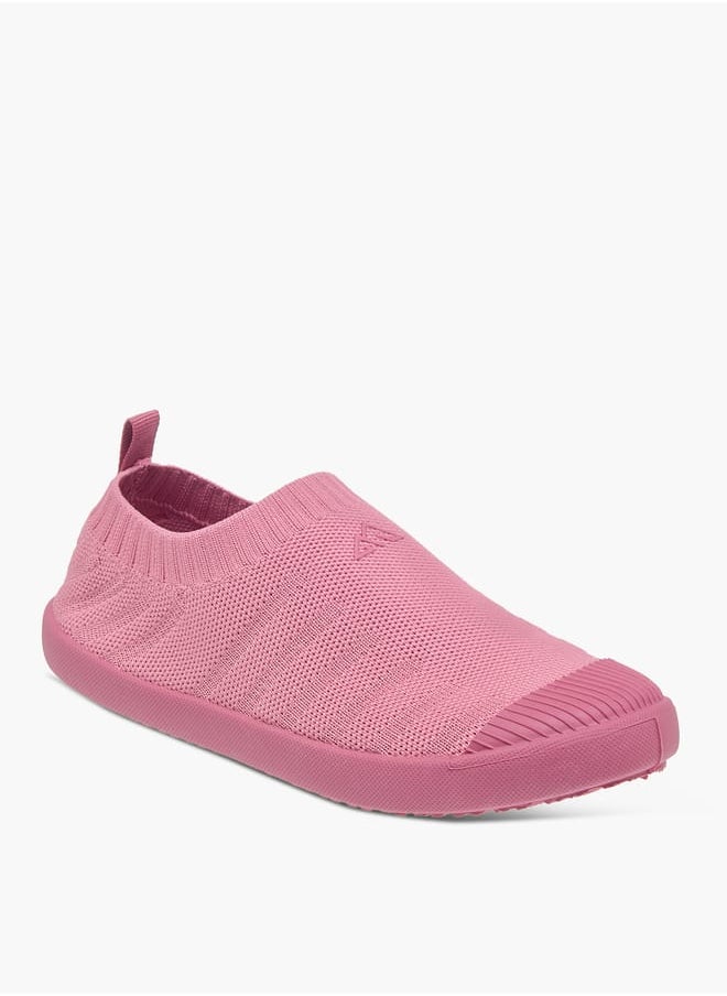 Oaklan by Shoexpress Girls Textured Slip-On Sports Shoes  - Image 1