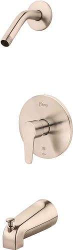 Pfister Pfirst R89070K Brushe Nickel Modern 1-Handle Tub & Shower, Trim Only Less Showerhead, 1 Pack - Image 3