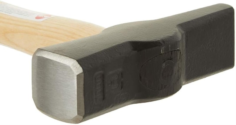 Picard Blacksmith Hammer 1000g - Swedish Pattern, Cross Peen Hammer, Forged Alloyed Steel Head, Chamfered Edges, Black Powder Coated, Dual Curved Ash Handle, 0000811-1000 - Image 3
