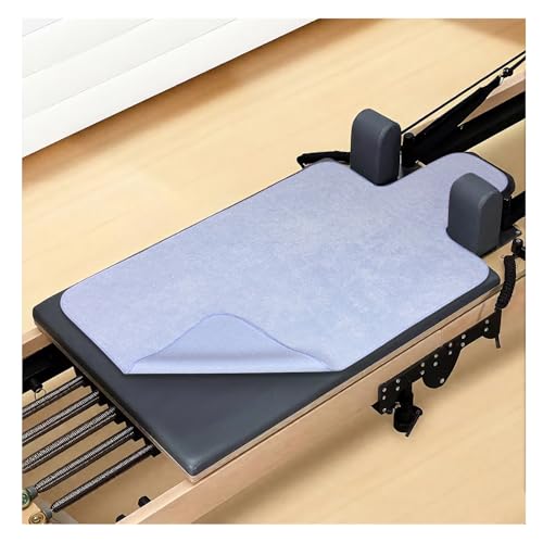 KAAMOS Pilates Reformer Mat Non Slip, Pilates Reformer Cover Towel, Sweat-Wicking Mats Accessories, Foldable Washable Pilates Machine Mat Cover for Home, Studio, Gym Fitness - Image 1