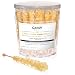 Candy Envy Gold Rock Candy Sugar Sticks  Original Sugar Flavored  36 Individually Wrapped Candy Gold Party Favors - Image 2