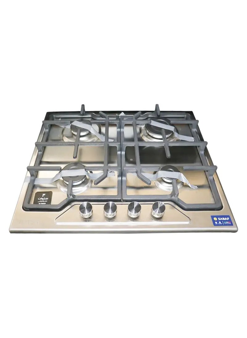 Fresh Stainless Steel Built-In Hob - Modena, 60 cm, Black Key - Image 2