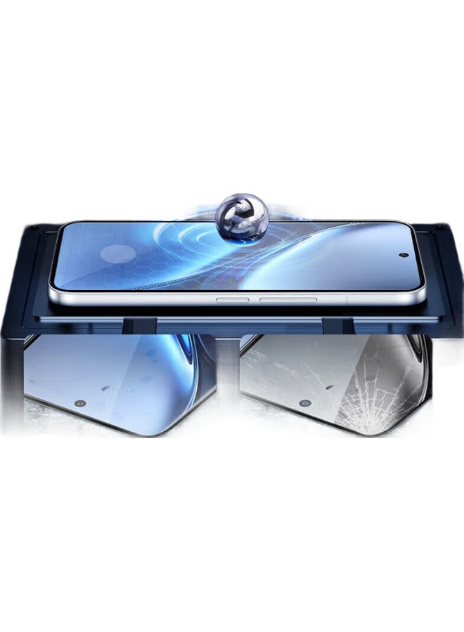 Koolife Tempered Glass Screen Protector For Vivo X200 Pro, Full Coverage Ultra-Thin Hd Anti-Drop Fingerprint-Resistant Protective Film For Vivo X200 Pro Curved Screen - Image 2