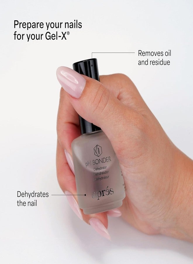 APRÉS Gel-X® Professional Nail Extension Bundle - Gold Bottle Extend Gel, pH Bonder, Non-Acidic Primer, 15 ml Set - Image 3