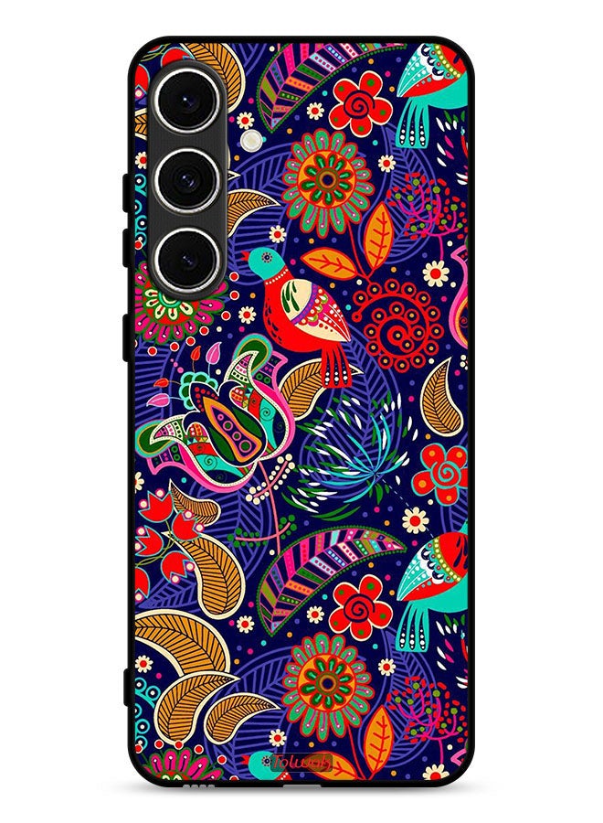 Tolwak Samsung Galaxy S24 FE 5G Protective Case Cover Birds And Floral Pattern - Image 1