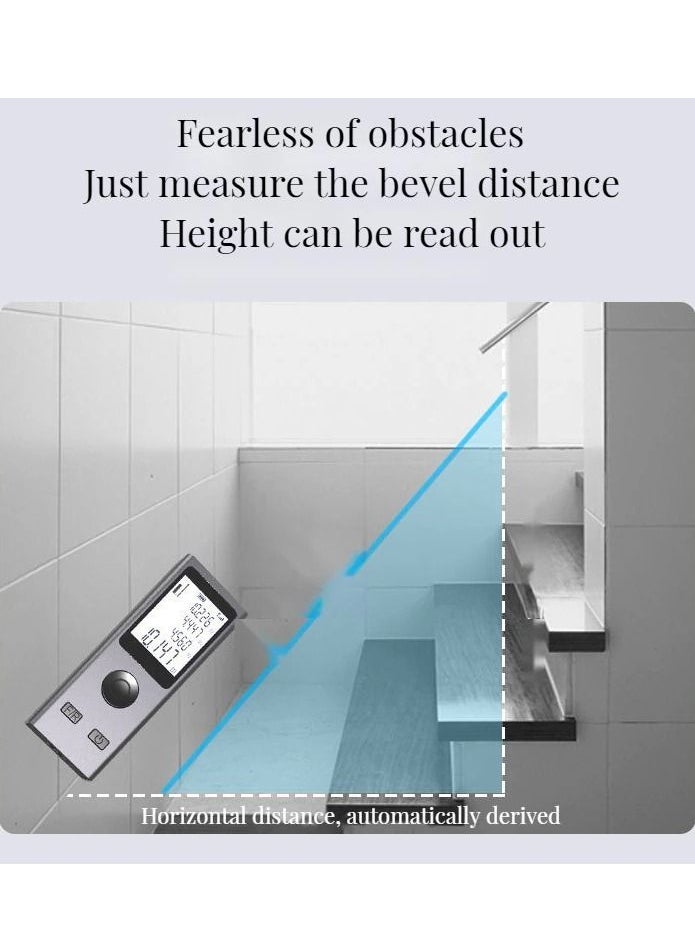 Generic - Smart Laser Rangefinder Intelligent 30M Digital Laser Rangefinder Mini Usb Charging Rechargeable Handheld Distance Meter - Image 1