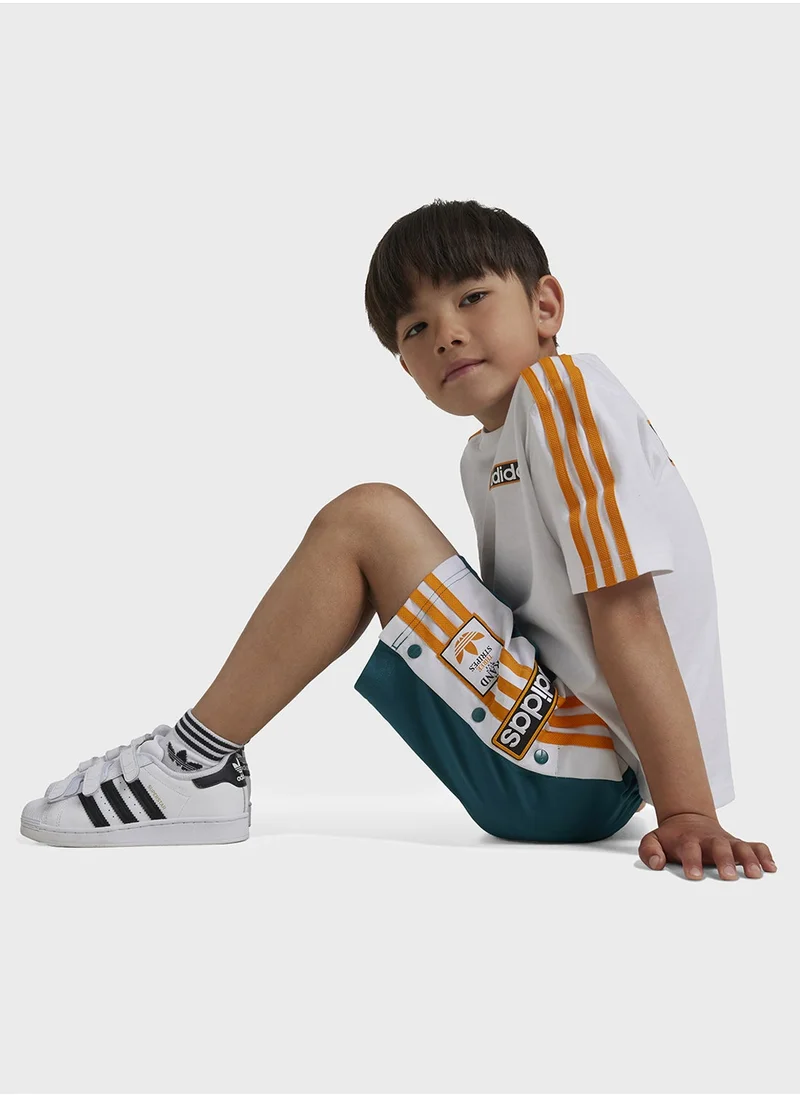 اديداس اوريجينالز Kids Essential Logo Set