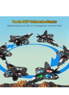 OMNEX OMNEX RC Remote Control Airplane 2.4G Remote Control Fighter Drone Hobby Plane Glider Airplane EPP Foam Toys RC Drone Kids Gift  - Image 5