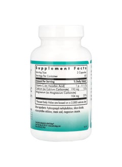 Nutricology Nutricology, Buffered Vitamin C with Calcium and Magnesium, 120 Vegetarian Capsules  - Image 2