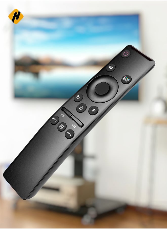 Generic - Universal Remote Control Compatible for All Samsung TV LED QLED UHD SUHD HDR LCD Frame Curved Solar HDTV 4K 8K 3D Smart TVs, with Buttons for Netflix, Prime Video, WWW - Image 1