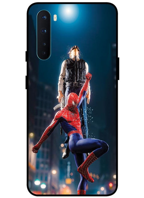 Protective Case Cover For OnePlus Nord Smart Series Printed Protective Case Cover for OnePlus Nord Spiderman Fight