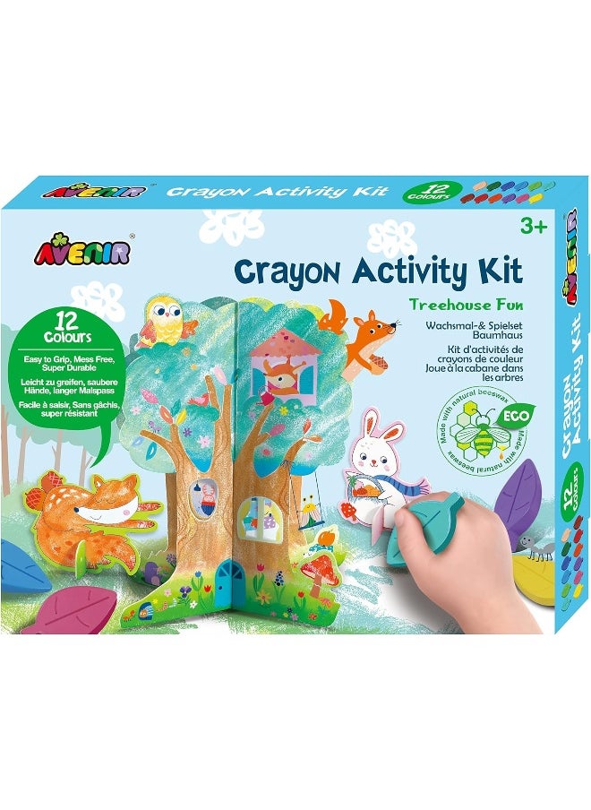 Avenir Avenir Crayon Activity Kit - Treehouse Fun  - Image 1