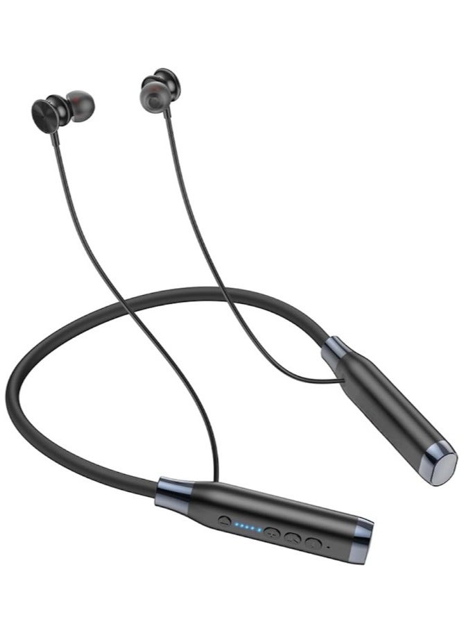 Hoco ES62 Pretty Neck-hang Bluetooth Earphones (Black) - Image 1