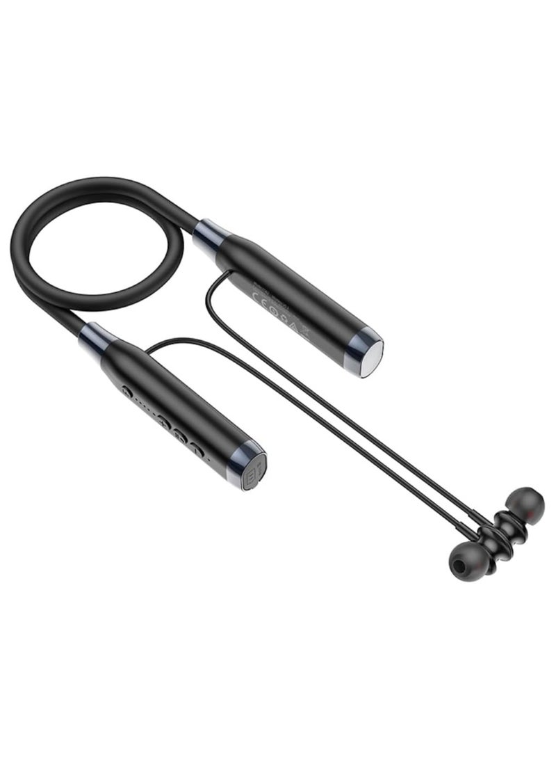 Hoco ES62 Pretty Neck-hang Bluetooth Earphones (Black) - Image 2