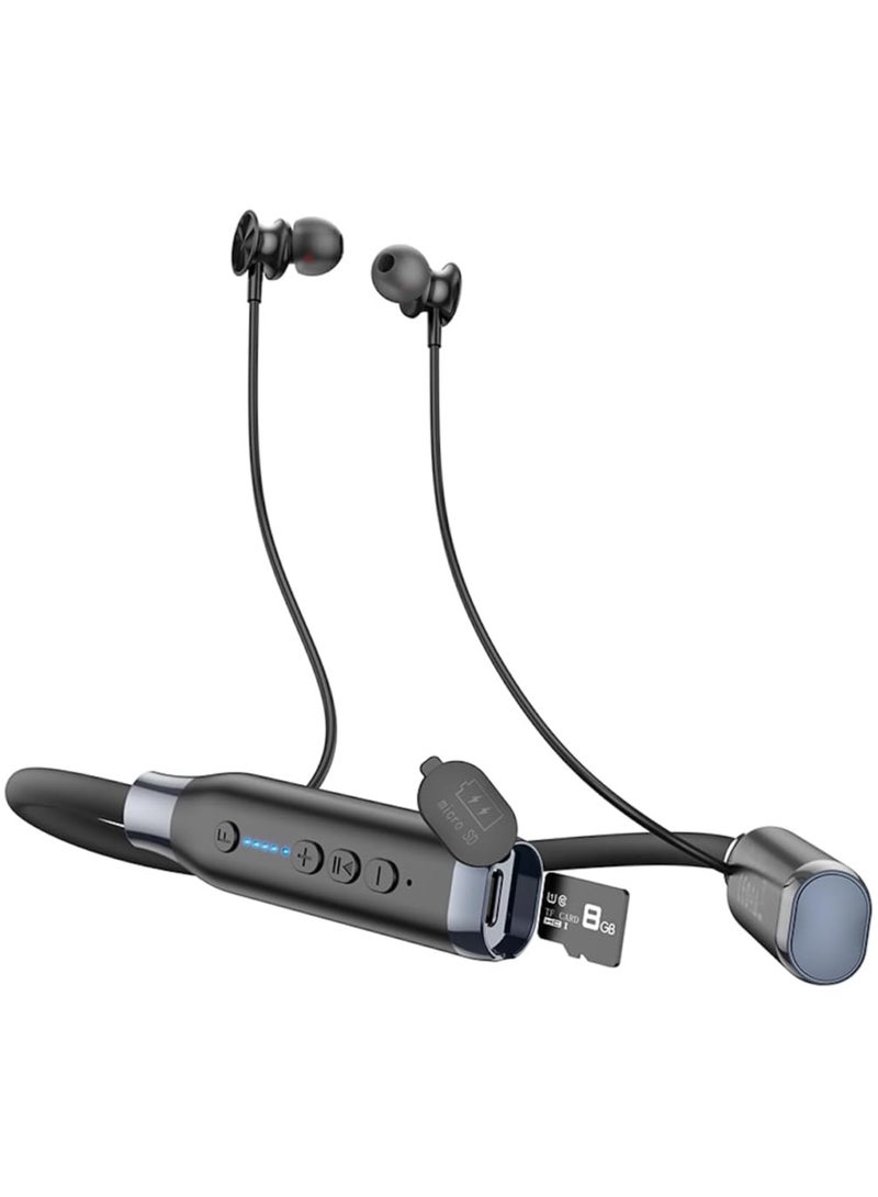 Hoco ES62 Pretty Neck-hang Bluetooth Earphones (Black) - Image 3
