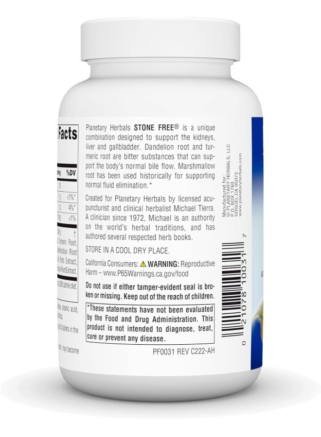 Planetary Herbals Stone Free Tablets, 90 Count - Image 3