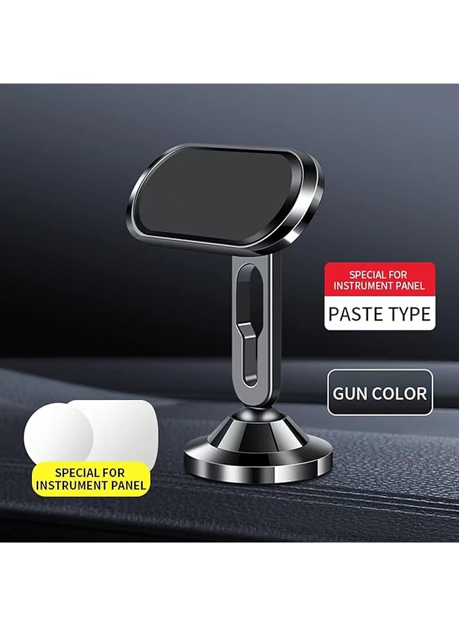 Excefore Magnetic Phone Holder,【Super Magnet】【With 2 Metal Plates】 Car Magnetic Phone Holder, Universal Dashboard Car Holder For Iphone,Samsung And Other Phones (Silver) - Image 3