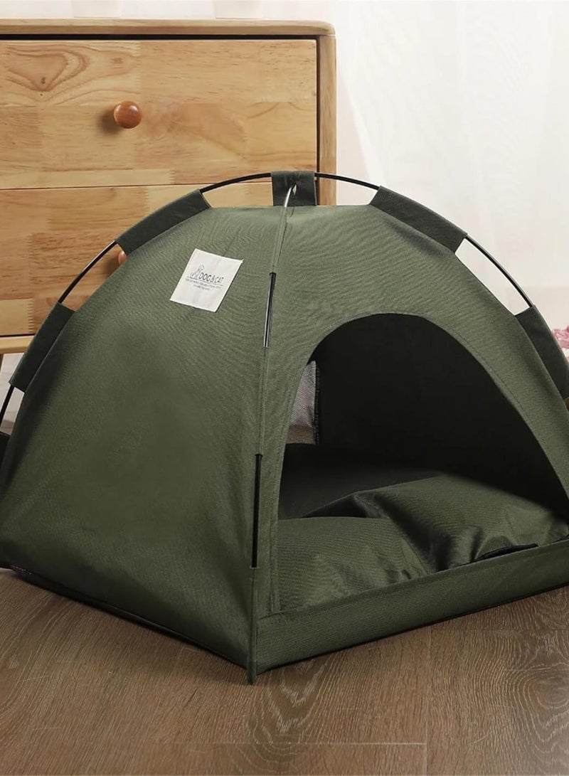 GGOOT Cat tent Pet Tent Bed Cats House Supplies Products Accessories Furniture Beds Kitten Tents(G,Large) - Image 5