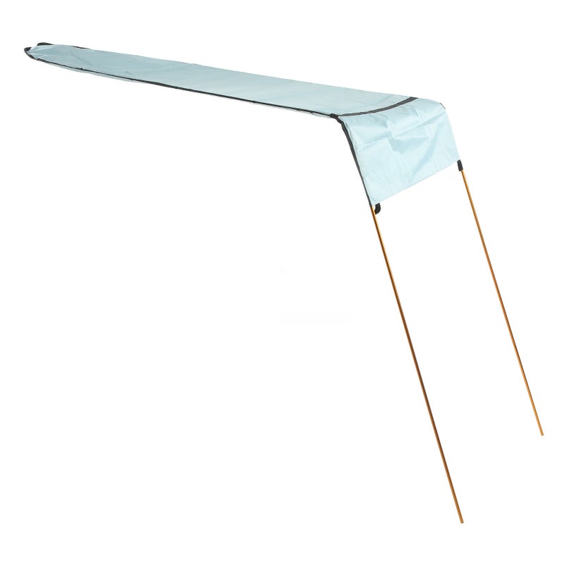 Kayak Shade Canopy Portable Foldable Boat Awning Set Kayak Canoe Sunshade Accessories Light Blue - Image 4
