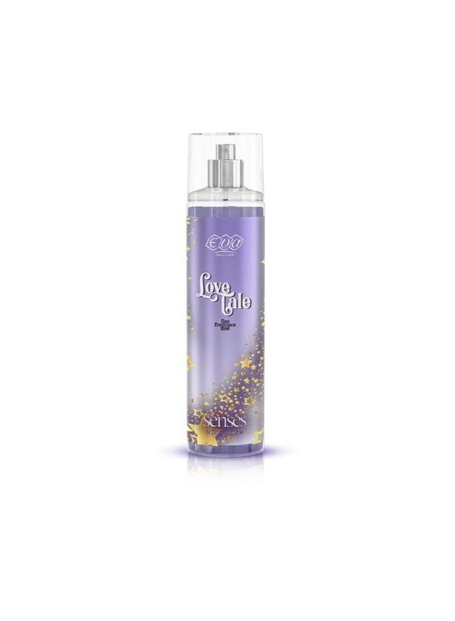 1  Eva body splash Skin Care Senses Fine Fragrance Mist Love Tale 240 Ml