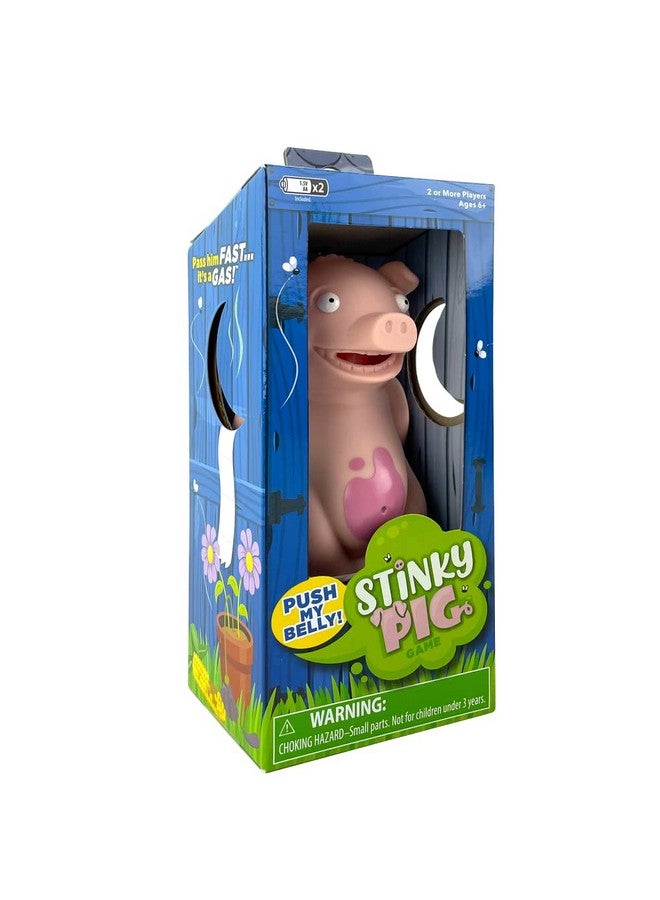 PlayMonster Stinky Pig Game Dice Game - Family Games, Kids Games, Travel Games, Dice Set, Fast, Musical Active Kids Game With Funny Sounds, Family Games For Kids And Adults, Multi-Player, Ages 6+ - Image 1