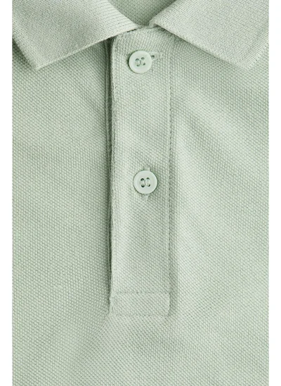 H&M Cotton piqué polo shirt