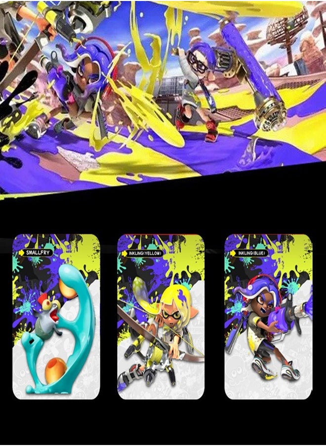 Hero Arts - 3 New Splatoon Amiibo Mini Card Sensor Card Set Linkage Card - Image 1