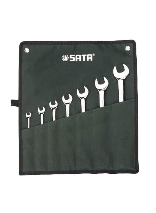 SATA GL09036 7-Piece Metric Combination Wrench Set