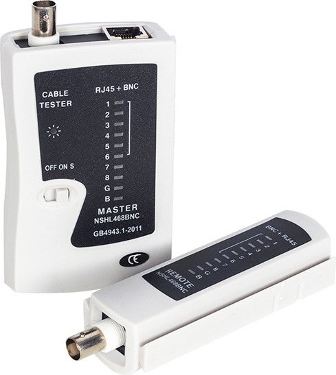 Powermaster PM-8284 RJ45 - Bnc Network Cable Tester