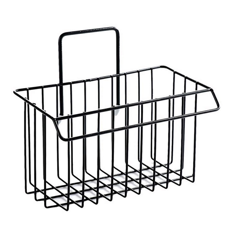 ADTALA Metal Self Adhesive Organizer Storage Hanging Shower Caddy Rack Shelf for Bathroom (Multicolour, 19 x 6.2 x 16.4cm) - Image 3