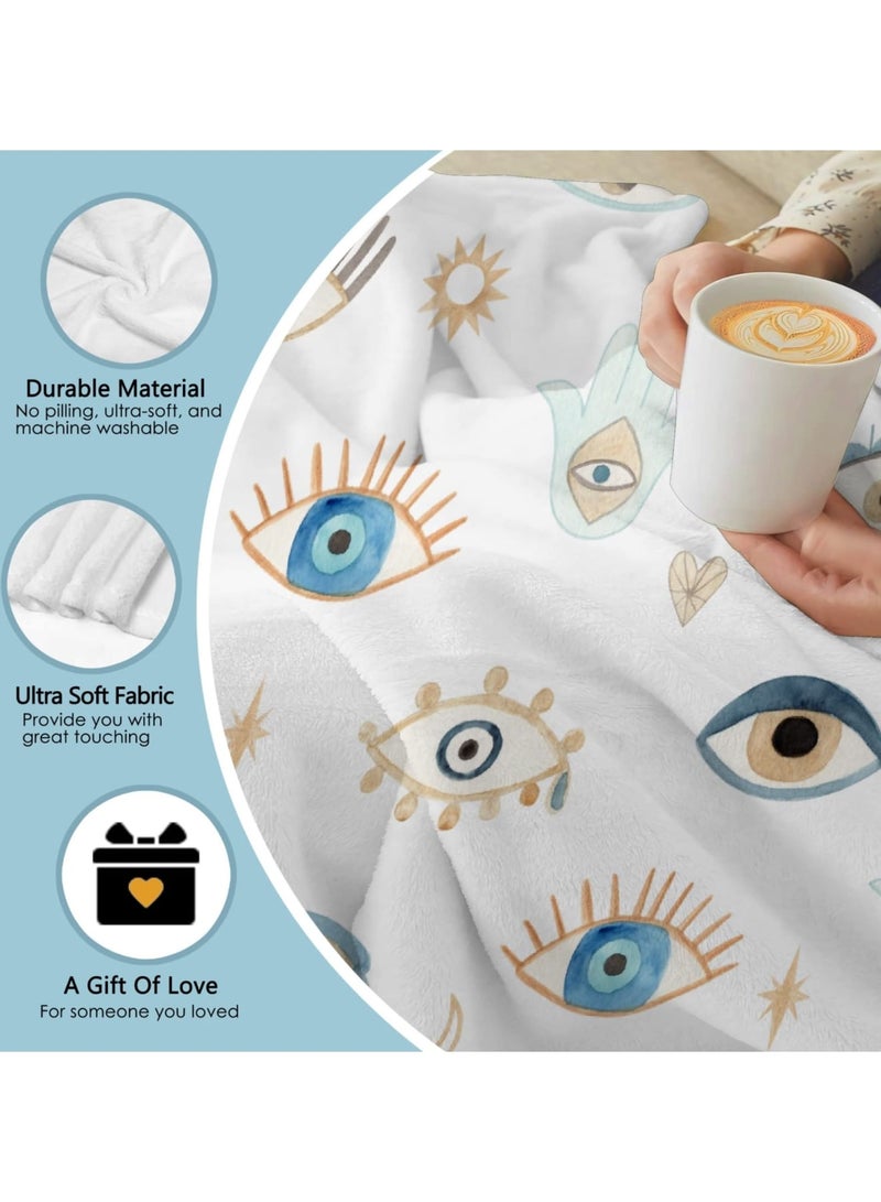 Zikra Throw Blanket,Plush & Comfy Magic Pattern Flannel Blanket,Gift for Women,Decor for Car Couch Bedroom All Seasons,40"x50"-Kids/Throw Size - Image 3