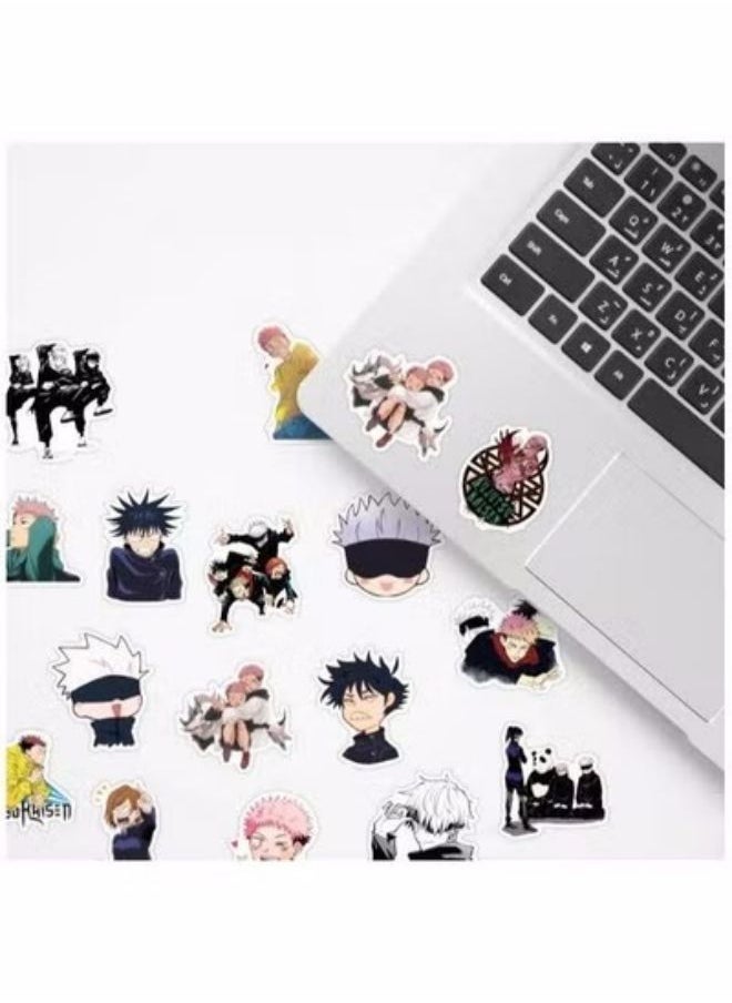 In Air - 50pcs Japanese Anime  Sticker Toy - Image 1