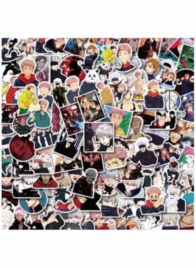 In Air - 50pcs Japanese Anime  Sticker Toy - Image 1