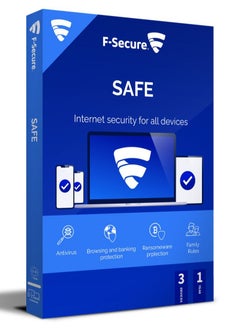 F - SECURE F-Secure SAFE (Multi Device) 1 Device 3 Year 
