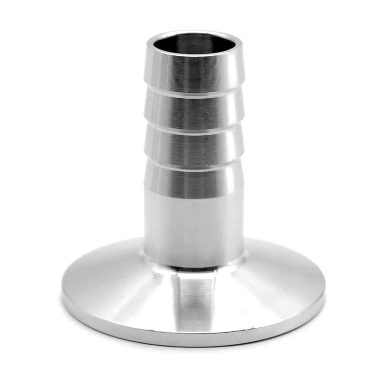 beduan 1.5" Tri Clamp to 3/8" Barb Fitting Stainless Sanitary Home Brew Adapter (Ferrule OD 50.5mm) - Image 1