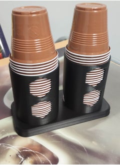 3D Brothers Compact and Durable Plastic Coffee Cup Holder - 57mm  - Image 4