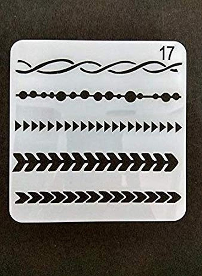 Ditya Crafts Arham Mktg Stencils for Art and Craft, Printing (Pack of 2, Welcome, Closed, Open and Aero) - Image 2