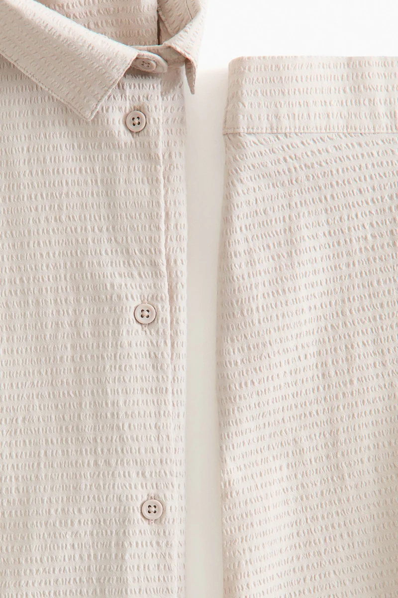 H&M Cotton seersucker pyjamas