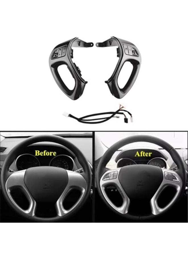 Compatible With Hyundai For Tucson IX35 2010 2011 2012 2013 2014 2015 Car Steering Wheel Audio Cruise Control Switch Button 96700-2S900 2S300 - Image 3