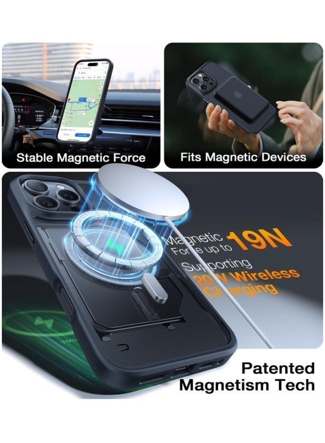 Kevlar iphone 16 Pro Max Protective Case (Black Grey) - Image 3
