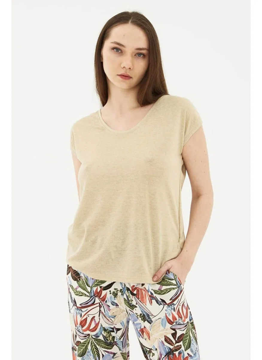 Fashion Friends Glitter Gold Women's Blouse 25Y0202K1