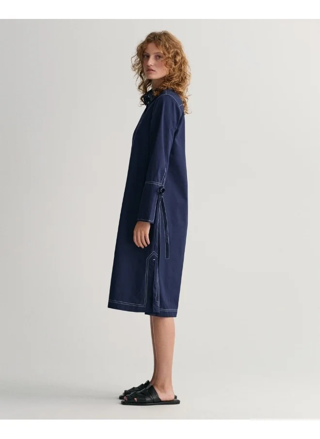 GANT Gant Contrast Stitch Shirt Dress
