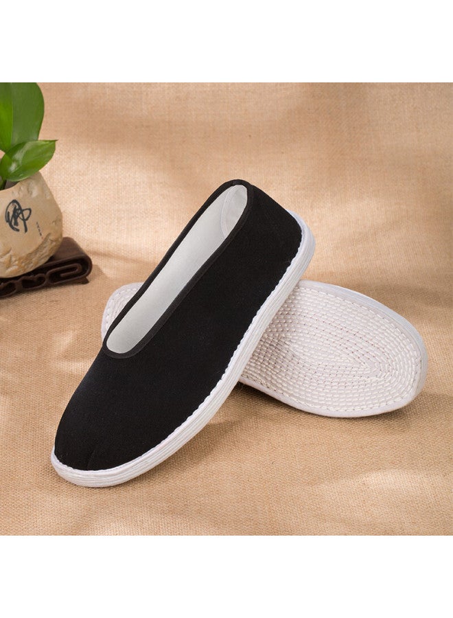 Yuzhaolin Traditional Handmade Beijing Cloth Shoes With Thousand-layer Sole, Slip-on Casual Low-top Men's Shoes Y1s-1001 Round Toe Size 40 - Image 5