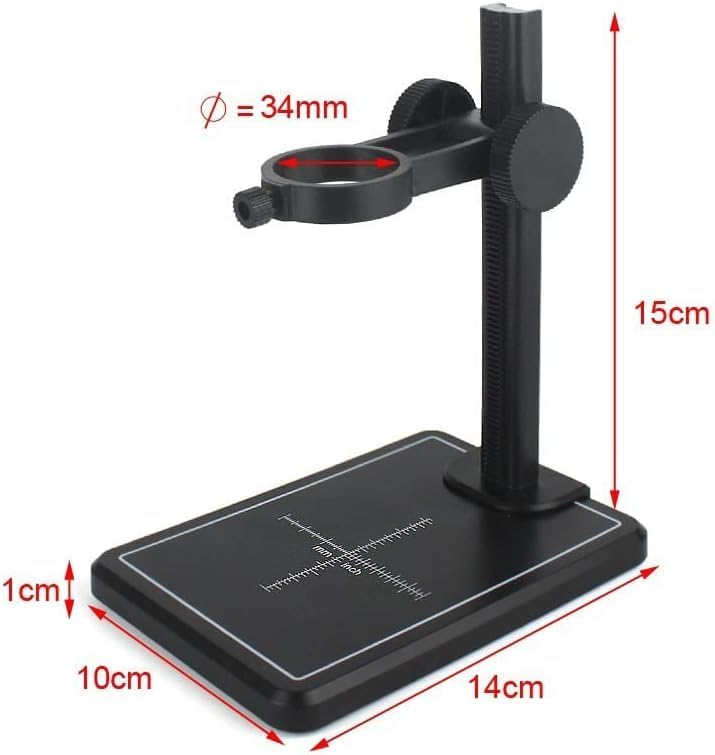 Tobo USB Digital Microscope 50X to 1000X, 8 LED Magnification Microscope Camera, with Stand,Compatible with Mac Window 7/8/10 Android Linux,Handheld USB Phone Microscope (USB-1000x-Stand) - TD-588IM03 - Image 2