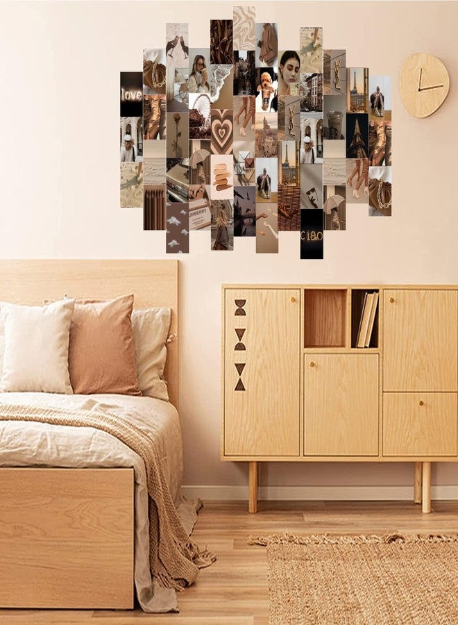 Kitty Cat - Brown Aesthetic Wall Collage Kit for Room Decor | Set of 30 Aesthetic Posters | 300 GSM Water Resistant Paper | Size 4x6 Inch | Unframed | Comes With Double Sided Tape (30) - Image 4