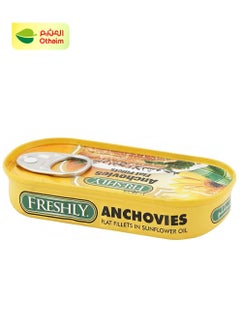 Freshly Freshly Anchovies Flat Fillet In Sunflower Oil, 50 g 
