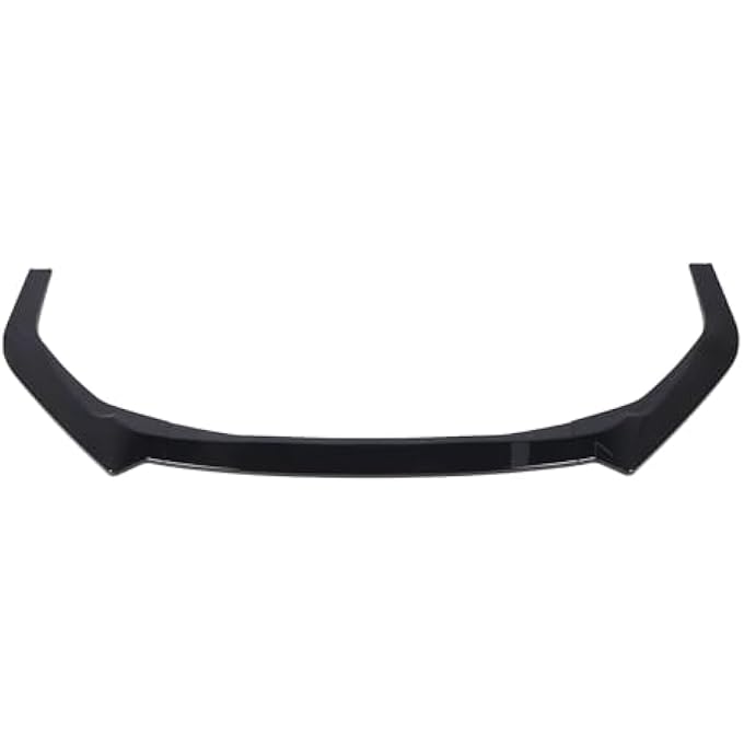 Cryfokt 3 Pcs Glossy Black Front Bumper Lip Splitter Sturdy Materials for STI VB 2022 Onwards - Image 1