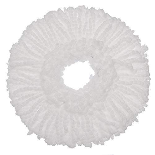 Inditradition 360 Degree Rotating Microfiber Mop Refill, Compatible with All Brand Mops | (Pack of 4) - White - Image 3