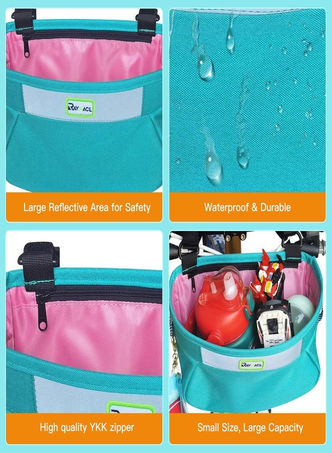RAYMACE Kids Bike Basket,Children's Bike Basket Front,Waterproof Bicycle Basket Handlebar Bag for Girls,Boys Toddlers Bike or Scooter Accessories - Image 5