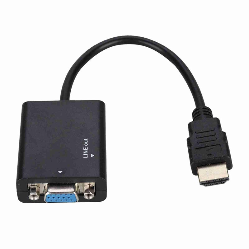 محول HDMI إلى VGA مع دعم طاقة USB والصوت كابل محول فيديو بدقة 1080 بكسل - Image 5